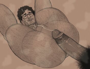 ass balls ballsack cross-eyed cum cum_on_face cumshot gay gay_sex glasses hairy hairy_ass hairy_chest hairy_male hasanabi huge_ass huge_cock male male_only musky musky_cock on_back penis pubic_hair real_person stray_pubic_hair throbbing_penis twitch twitch_streamer veiny_penis