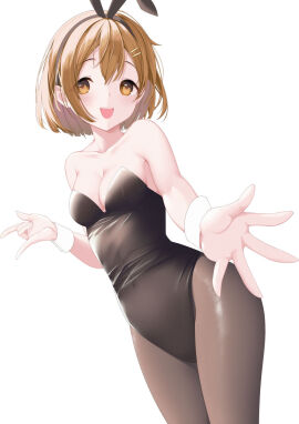 1girls artist_name bunny_ears female k-on! yui_hirasawa_(k-on!)