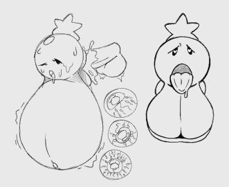 ball_with_boobs ball_with_hyper_features breasts cumflated_belly cumflation dapperlewds female hyper_belly hyper_cumflation impregnation inflation mario_(series) mario_and_luigi_(series) nintendo sex sperm_meets_ovum starlow tagme