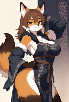 ai_generated dancing furry_female solo_female tagme video