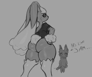 big_ass bubble_butt female furry huge_ass lopunny mistrct pokemon pokemon_(species) tagme thick_thighs wide_hips