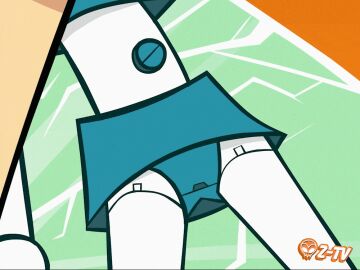 animated crater_critter female interspecies jenny_wakeman monster my_life_as_a_teenage_robot robot robot_girl rock_monster tagme zone