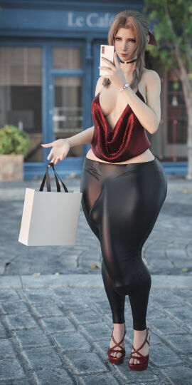 1futa 2024 3d aerith_gainsborough ass background balls big_ass big_balls big_penis braid braided_hair braided_ponytail breasts bulge bulge_down_leg bulge_through_clothing cameltail child_bearing_hips choker cleavage clock detailed_background final_fantasy final_fantasy_vii final_fantasy_vii_remake futa_only futanari hi_res high_resolution highres hips huge_cock intersex long_hair long_penis looking_at_phone loose_clothes mobile_phone outdoors outside pants penis penis_to_the_knees phone public ribbon ribbon_in_hair selfie smartphone solo stevencarson tagme thick thick_ass thick_legs thick_thighs thighs