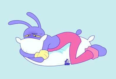 animated anthro blush breath_cloud bunny bunny_boy bunny_tail clothed eyes_closed frog_blink fsc humping_pillow jax jax_(tadc) jax_(the_amazing_digital_circus) male male_only no_visible_genitalia overalls purple_fur rabbit signature solo tagme tail tail_wagging the_amazing_digital_circus video yellow_gloves yellow_sclera