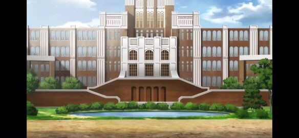 2girls animated big_breasts big_nipples big_penis bottomless_male classroom cum cum_eruption cum_on_breasts cum_on_face double_paizuri fukunaga_koharu hands_on_hips hentai_series kichouji_arisa kyonyuu_reijou_mc_gakuen paizuri rio_kamiizumi schoolgirl skirt t-rex_(animation_studio) tagme teacher_and_student video
