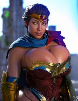 1girls 3d amazon amazonian ass big_breasts breasts busty curvy dark_hair dc dc_comics diana_prince fat_ass female female_only long_hair looking_at_viewer muscular muscular_female muscular_thighs olive_skin panties princess royalty rude_frog solo solo_female suicide_squad suicide_squad:_kill_the_justice_league superhero_costume superheroine thick thick_legs thick_thighs tiara wonder_woman wonder_woman_(series) wonder_woman_(suicide_squad_game)