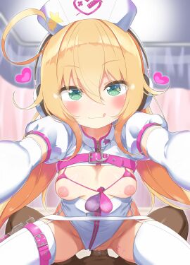 1boy 1girls :3 :q absurdres albacore_(azur_lane) alternate_costume assertive_female azur_lane bikini bikini_top_lift blonde_hair blush body_writing breasts breasts_out clitoris clothes_lift clothing_aside commentary_request condoms cowgirl_position cropped_jacket dark-skinned_male dark_skin deep_penetration eagle_union_(azur_lane) elbow_gloves female front_zipper garter_straps gloves green_eyes hair_between_eyes hat heart highres holster indoors leaning_forward leotard leotard_aside leotard_pull light-skinned_female light_skin long_hair looking_at_viewer makina9696 male male_pov medium_breasts micro_bikini nipples nurse nurse_cap penis pink_bikini pov pussy pussy_juice reaching reaching_towards_viewer sex short_sleeves small_breasts solo_focus spread_legs star_(symbol) star_in_eye straddling straight swimsuit symbol_in_eye syringe tally thigh_holster thighs tongue tongue_out uncensored used_condoms vaginal_penetration very_long_hair white_leotard