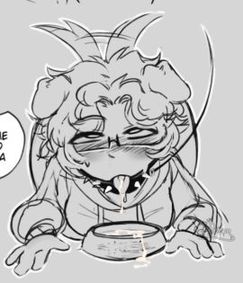 blush bowl breasts collar cringe cum cum_in_mouth cumshot dog_ears dog_girl doggy doggy_style female furry glasses hoodie human leash leash_and_collar leash_pull petplay semen semen_in_mouth short_hair small_breasts spiked_collar sweat tail tailwag tongue tongue_out uh_demon