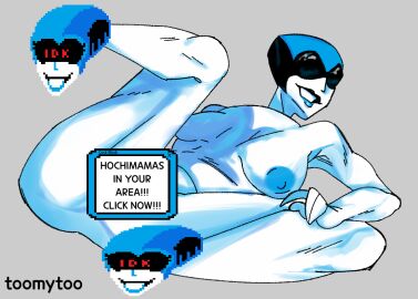 1girls big_breasts breasts censored censored_feet censored_pussy computer deltarune female female_only queen_(deltarune) robot robot_girl thick_thighs thighs toomytoo