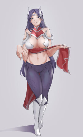 1girls 2d female female_focus female_only irelia_xan league_of_legends solo tagme tnt_(pixiv8487740)