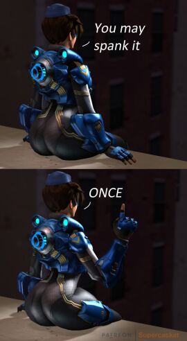 1girls 3d activision ass athletic athletic_female blizzard_entertainment breasts busty cadet_oxton chest curvaceous curvy curvy_figure digital_media_(artwork) female female_focus fit fit_female hips hourglass_figure human legs lena_oxton light-skinned_female light_skin mature mature_female overwatch overwatch_2 overwatch_archives slim_waist supercasket thick thick_hips thick_legs thick_thighs thighs tracer voluptuous waist wide_hips