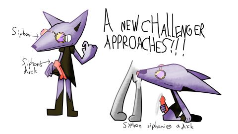 anthro domestic_cat duo fckbsinc felid feline felis femboy hi_res male male/male mammal murid murine rat rodent siphon_(fckbsinc)