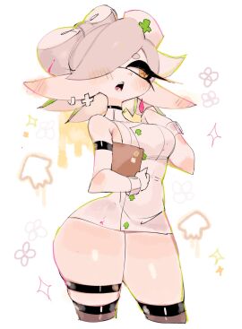 1girls 2024 2d 2d_(artwork) arm_band ass bare_shoulders big_ass big_breasts big_butt blush blushing breasts cleavage clothed clothed_female clothing color colored curvaceous curves curvy curvy_body curvy_female curvy_figure ear_piercing fantasy female full_color gloves goth goth_girl gothic hair hair_over_one_eye hips holding_object idol inkling inkling_girl large_ass large_butt light-skinned_female light_skin marie_(splatoon) nintendo nurse nurse_cap nurse_uniform pointy_ears seductive short_hair solo_female splatoon splatoon_(series) splatoon_2 splatoon_3 squid_sisters stockings tentacle tentacle_hair thick_thighs thighhighs thighs usa37107692 video_game video_game_character video_game_franchise video_games voluptuous voluptuous_female white_hair yellow_eyes