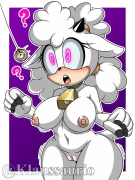 1girls 2d big_breasts breasts cowbell female female_only idw_comics idw_publishing klaussaurio lanolin_the_sheep mobian mobian_(species) mobian_sheep sega sheep_ears sheep_girl sheep_horns sonic_(series) sonic_the_hedgehog_(comics) sonic_the_hedgehog_(idw) sonic_the_hedgehog_(series) tagme white_fur wide_hips
