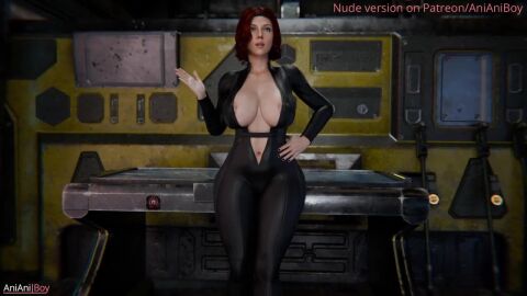 1boy 1boy1girl 1girls anianiboy animated audible_creampie audible_ejaculation big_breasts big_penis black_widow_(marvel) blindfold cum cum_in_pussy cum_inside cum_on_body cumdrip cumshot femdom handjob joi latex latex_bodysuit leash male_pov marvel_cinematic_universe marvel_comics milf missionary missionary_position mp4 natasha_romanoff partially_clothed pov red_hair ruined_orgasm scarlett_johansson sound straight submissive_male tagme video