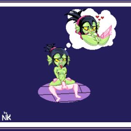 animated brawl_stars female nk2000 pixel_(artwork) pixel_animation pixel_art willow_(brawl_stars)