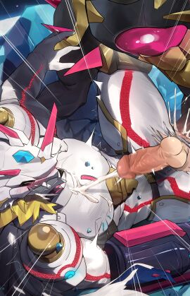 2boys agnimon11803164 alternate_version_available anal anal_sex armor ass balls bandai_namco big_balls big_penis clothing cum digimon digimon_(species) dominant dominant_male domination erection gay gay_anal gay_domination gay_sex genital_fluids helmet male male/male male_only male_penetrated male_penetrating_male orgasm penetration penis sex siriusmon tight_clothing