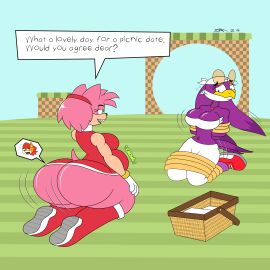 1:1 absurd_res amy_rose anthro archie_comics avian beak bird bondage boots bottomwear bound clothing digital_media dirtymac dress eulipotyphlan eyewear feathers female female_pred female_prey footwear fur gag gagged hair hedgehog hi_res hirundinid mammal oscine pants passerine pink_body pink_fur pink_hair purple_body purple_feathers purple_hair red_boots red_clothing red_dress red_footwear sally_acorn sega sonic_(series) sonic_riders sonic_the_hedgehog_(archie) sonic_the_hedgehog_(comics) sonic_the_hedgehog_(series) sunglasses swallow_(bird) topwear tube_top vore wave_the_swallow white_bottomwear white_clothing white_pants white_topwear white_tube_top