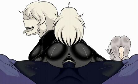 1boy 2girls animated big_breasts big_penis breasts cum cum_in_pussy cum_inside female friday_night_funkin friday_night_funkin_mod gif girlfriend_(friday_night_funkin) hilder male ntr oc original_character penis pussy reverse_cowgirl_position riding riding_cock riding_penis the_trollge_files tongue trollge_gf_(fnf) unknown_male