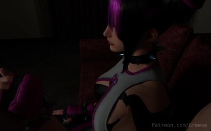 1boy 1girls 3d animated asian blender chastity_cage clothed_female_nude_male dialogue dirty_talk dominant_female female female_domination femdom fit_female flat_chastity_cage greese hand_on_penis holding_legs indoors japanese_female juri_han latex light-skinned_female light-skinned_male light_skin longer_than_30_seconds male/female male_pov medium_breasts muscular_female orgasm_control orgasm_denial pegging pov pov_eye_contact realistic short_hair sound street_fighter street_fighter_6 submissive_male tagme video video_game_character video_games