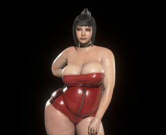 ada_wong ada_wong_(adriana) bbw big_ass big_breasts breasts capcom chubby chubby_female curvy drainbread female mod resident_evil resident_evil_4 sportswear thick_thighs