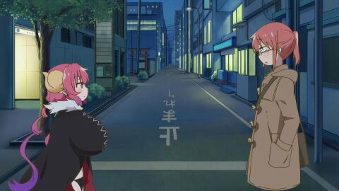 16:9_aspect_ratio 2girls angry animated assertive assertive_female audible_speech between_breasts big_breasts black_clothes black_panties black_underwear bouncing_breasts bra breast_grab breast_press breast_slap breast_smother breast_squeeze breasts city claws cleavage clothing dragon_girl dragon_horns ear english_audio english_language eyewear female fhd giant_breasts glasses grabbing_own_breast groping has_audio hd hd_(traditional) head_between_breasts high_resolution horns huge_breasts ilulu_(dragon_maid) kobayashi large_breasts low_twintails miss_kobayashi's_dragon_maid monster_girl mp4 multicolored_hair multiple_girls night oerba_yun_fang outdoors pantsu pink_hair pointed_ears public screen_capture sharp_teeth slap tagme tail teeth tied_hair twintails underwear undressing video yuri