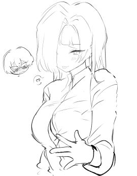 1boy 1girls female inviting_to_sex kromer_(limbus_company) limbus_company male migishita project_moon sinclair_(limbus_company) tagme