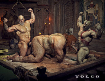 3boys 3d age_difference anal anal_sex ass bald bald_male bara beard big_ass big_butt completely_naked completely_nude dad_fucking_son dad_penetrating_son facial_hair fat_ass fat_butt fat_male father_and_son father_dom_son_sub father_fucks_son father_penetrating_son gay ginger ginger_hair god_of_war group_sex hairy hairy_ass hairy_chest hairy_legs hairy_male huge_ass huge_butt incest kratos large_ass large_butt long_hair male male/male male_only massive_ass massive_butt multiple_boys multiple_males muscles muscular muscular_arms muscular_ass muscular_male naked naked_male nude nude_male obese obese_male odin old_male older_male older_male_and_younger_male oral oral_penetration oral_sex red_hair size_difference small_dom_big_sub small_top_big_bottom smaller_penetrating_bigger spitroast thick_ass thick_butt thick_thighs thor_(god_of_war) threesome yaoi yolco