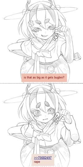 2024 2_koma 2d 4_arms antennae antennae_(anatomy) beribug black_sclera brat bratty bratty_correction correction dialogue domination_loss english english_dialogue english_text exclamation_mark exclamation_point face_markings female fully_clothed fully_clothed_female grabbing_arm hand_on_shoulder imminent_rape imminent_sex indie_virtual_youtuber insect_girl insect_humanoid insects instant_loss insult insulting insulting_partner insulting_viewer ladybug_humanoid male monster_girl multi_arm multi_limb penis question_mark sedua_weynn small_penis_gesture small_penis_humiliation tagme text virtual_youtuber vtuber vtuberfanart