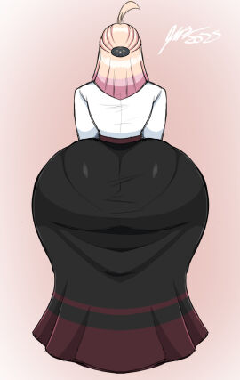 artjwink ass ass_in_dress big_ass bubble_ass bubble_butt female furry gigantic_ass headmistress_(jwinkz) huge_ass hyper_ass jwinkz pantylines tagme thick_thighs wide_hips