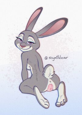 anthro ass ass_focus asshole disney female female_only from_behind from_behind_position furry judy judy_hopps legs_apart legs_open lewd looking_at_viewer looking_over_shoulder naked penetrating_pov penetration penetration_from_behind pussy spread_anus spread_ass spread_butt spread_legs spread_pussy spreading suggestive vagina zootopia zootopia_2