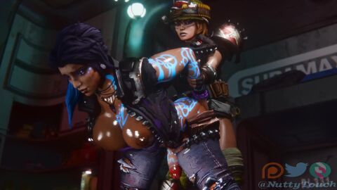 2futas 3d abs amara_(borderlands) anal anal_sex animated ass balls ballsack big_balls big_penis blender borderlands borderlands_3 bouncing_breasts breasts cum cumming cumming_while_penetrating dark-skinned_futa dickgirl from_behind futa_on_futa futa_only futanari grabbing_another's_breast hands_on_own_ass helmet interracial jeans light-skinned_futa massive_breasts moze_(borderlands) mp4 nuttytouch pants pants_down partially_clothed penis rough_sex sex sound sweat tagme testicles video