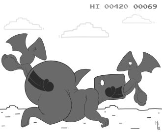 2024 420_(number) 69_(number) all_fours anal anal_sex anthro artist_name ass balls big_ass big_balls big_butt big_penis black_body black_nose black_scales black_tail black_wings blush blush_lines closed_eyes cloud digital_media dinosaur dinosaur_(google_chrome) face_fucking fellatio flying gameplay_mechanics genitals google google_chrome group half-closed_eyes hi_res high_score huge_ass huge_balls huge_butt huge_cock internal internal_anal internal_oral interspecies irrumatio itsme_hilo lonely_t-rex looking_pleasured male male/male male_only male_penetrated male_penetrating male_penetrating_male membrane_(anatomy) membranous_wings monochrome narrowed_eyes oral penetration penile penile_penetration penis penis_in_ass penis_in_mouth prehistoric_species pterodactyl pterodactyl_(google_chrome) pterodactylus pterosaur reptile scales scalie sex side_view spitroast tail theropod thick_thighs trio tyrannosaurid tyrannosauroid tyrannosaurus tyrannosaurus_rex white_eyes wings