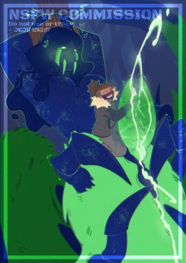 barbed_penis bioluminescence bioluminescent_penis diphallia diphallism ejaculating_cum ejaculation female futa_on_female futanari hugging_penis intersex jeje_47 knot long_hair multi_genitalia multi_penis penis pussy pussy_juice pussy_juice_drip senseless size_difference tail tied_up wet_body