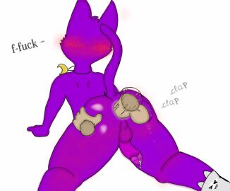 anal cat_boy catboy catnap_(poppy_playtime) doggy_style femboy gay male poppy_playtime scritter smiling_critters xingling