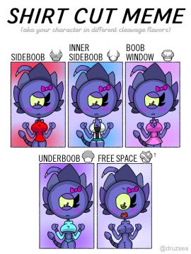 1girls 2021 blush cladonota cyclops cyclops_girl female friday_night_funkin girlfriend_(friday_night_funkin) girlfriend_cosplay larvaluss milf msm my_singing_monsters naked_female shirt_cut_meme shocked umbetovadarina