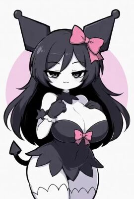 1girls ai ai_generated ai_generated_background big_booty big_breasts big_butt breasts feline female grok hello_kitty_(series) hips huge_breasts kuromi large_breasts naked naked_female nipples nude nude_female sanrio seductive seductive_look seductive_smile tagme thick_hips thick_thighs thighs thinfal titties video