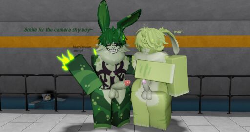 2boys 3d erect_penis erection gay gootraxian kaiju_paradise male male_only murrcrawler nuclear_rabbit_(kaiju_paradise) penis precum redraw_gootraxian_(kaiju_paradise) roblox roblox_game self_upload shork_(kaiju_paradise) shorks_(kaiju_paradise) shy tagme text toxic_rabbit_(kaiju_paradise) water