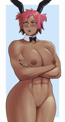 breasts bunny_ears female gud0c original_character tits_out