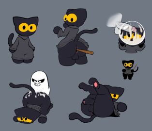 anal anthro anus ass balls big_ass big_butt big_penis big_thighs black_cat black_fur cum cum_in_ass cum_on_ass cum_on_face dick feet feline femboy furry ghost google google_doodle magic_cat_academy male meowny momo_(google) object_in_ass penis rule_63 sex showing_ass small_but_hung stick teapot_(body_type) thick thick_ass thick_thighs wand yellow_eyes
