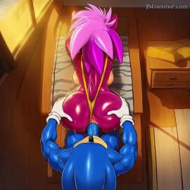 ai_generated animation ass background blue_body breasts female from_behind imminent_sex incest large_breasts magenta_fur male male/female pink_hair sex sibling_romance siblings siblings_with_benefits smile smirk smirking sonia_the_hedgehog sonic_(series) sonic_the_hedgehog sonic_the_hedgehog_(series) sonic_underground stockings straight tagme video