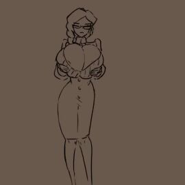 1female 1girls adult adult_female animated ass ass_expansion ass_growth ass_jiggle ass_shake big_ass big_breasts blonde-haired_female blonde_female blonde_hair blonde_hair_female breast_expansion breast_growth breasts breasts_bigger_than_head breasts_out button_pop dat_ass female glasses glynda_goodwitch green_eyes growth hourglass_figure hourglass_figured_female jakearmorsmith large_breasts long_legs milf mommy mommy_milkers monochrome mp4 older_female pencil_skirt rooster_teeth rwby sketch tagme teacher teasing thick thick_ass thick_hips thick_thighs video viz_media white_blouse
