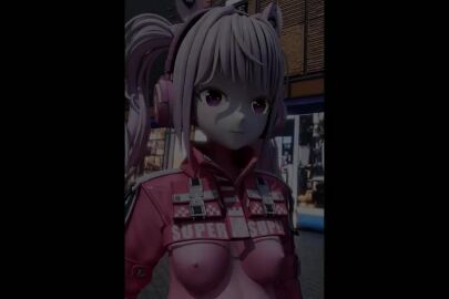 1animal 1boy 1girls 3d alice_(nikke) animated birth bodysuit cerodier clothing covered_erect_nipples creature_inside extreme_content female female_focus female_pred goddess_of_victory:_nikke holding holding_object holding_phone insertion light-skinned_female light_skin male monster mp4 octopus one_leg_up outdoors pov pregnant pussy recording smartphone solo_focus sound stomach_bulge tagme tentacle tentacle_in_pussy tied_hair twintails unbirthing uncensored vagina video vore zoophilia