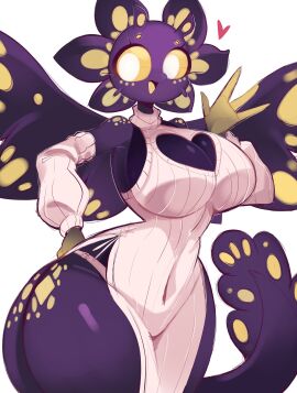 1girls anthro breasts cleavage female female_focus female_only fur furry furry_female furry_only heart_cutout hips_wider_than_shoulders reinsleif rox_hoxten tail thick_thighs