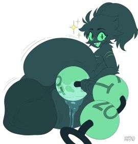 1boy 2024 absurd_res anal anal_beads anal_insertion anal_penetration artist_name ass backsack balls ballsack big_anal_beads bottom_heavy carne_(inkplasm) femboy freckles fur green_eyes green_mouth green_tongue huge_anal_beads huge_ass huge_balls hung_femboy hung_trap hyper_ass indynd looking_at_viewer looking_back looking_back_at_viewer male male_focus masturbation motion_lines on_side original rear_view smile solo solo_male symbol-shaped_pupils tagme thick_thighs welwraith white_background