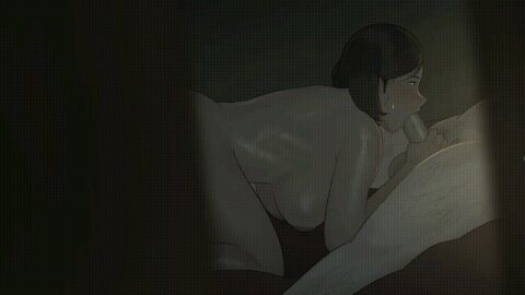 animated bed_room female infidelity male netorare ntr ntrman penis sucking_penis