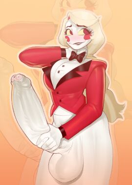 1futa 2024 2025 2d 2d_(artwork) 2d_artwork absurd_res balls ballsack big_penis blonde_hair blush blush_stickers bottomless_futa bow_tie breasts button_pop charlie_morningstar_(hazbin_hotel) clothed clothing demon digital_drawing_(artwork) embarrassed erection footwear foreskin futa_focus futa_only futanari genitals grabbing grabbing_own_penis hazbin_hotel highres huge_cock humanoid humanoid_penis intersex jpg long_hair looking_away looking_worried me mostly_clothed mr_fuga mrfuga no_nose orange_background outerwear partially_clothed partially_retracted_foreskin penis png red_clothing red_eyes retracted_foreskin scrotum smooth_balls smooth_penis solo solo_focus solo_futa standing straight_hair tag tagme testicles uncircumcised uncut white_body white_skin