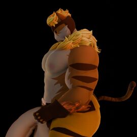 balls big_pecs flaccid flaccid_penis fortnite fortnite:_battle_royale gay huge_balls huge_cock james_meowscles male male_only marvel marvel_comics meowtooth_(fortnite) muscular muscular_male penis side_profile side_view thick_thighs