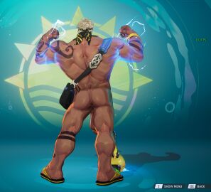 ass big_ass big_butt bubble_ass bubble_butt butt flexing_arms flexing_bicep huge_ass huge_butt male male_only marvel marvel_comics marvel_rivals muscular muscular_male round_ass round_butt solo solo_focus solo_male thick_ass thick_butt thor_(marvel) thor_(marvel_rivals) thor_(worthy_waves)