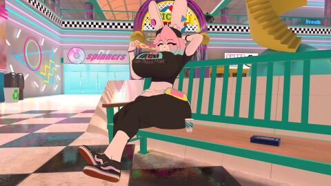 3d 3d_(artwork) big_breasts breasts busty_male female huge_breasts male male_with_breasts peanut_butter_(theycallhimcake) theycallhimcake thick_thighs wide_hips